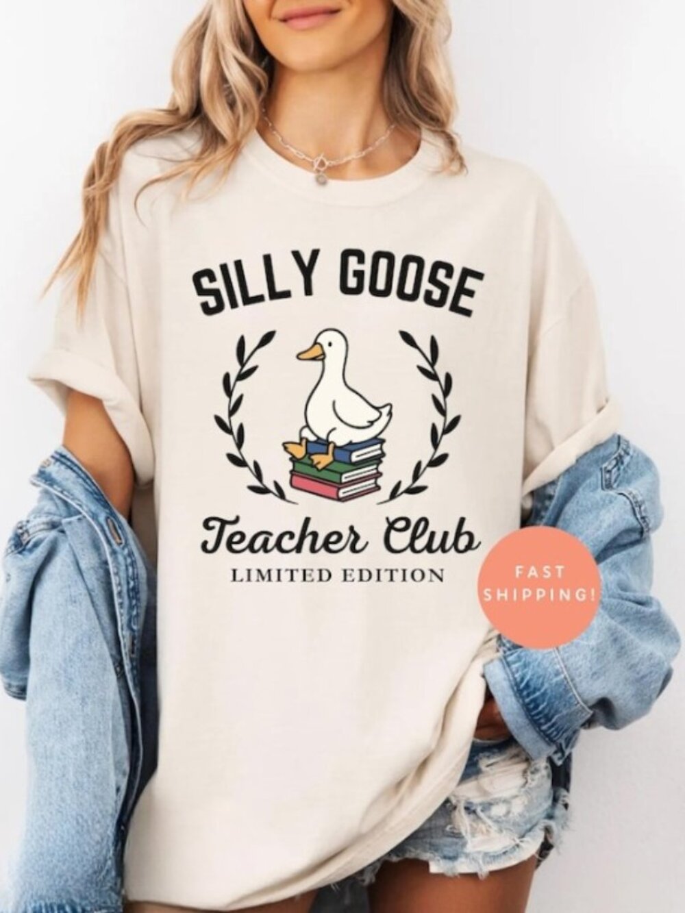 Silly Goose Teacher Shirt, Funny Back to School Tee